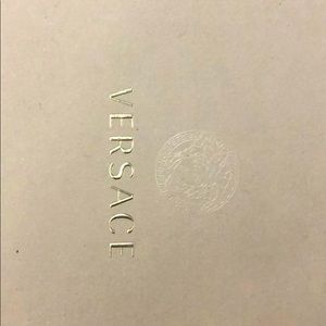 Versace Red studded high tops size us 10